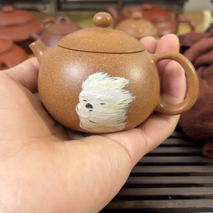 原矿紫砂半手工制作