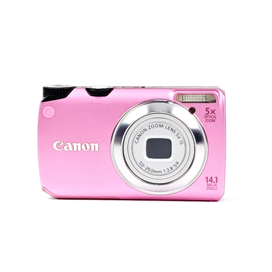 95新 Canon/佳能 a3200冷白浓郁可调1400w像素人像推荐数码相机