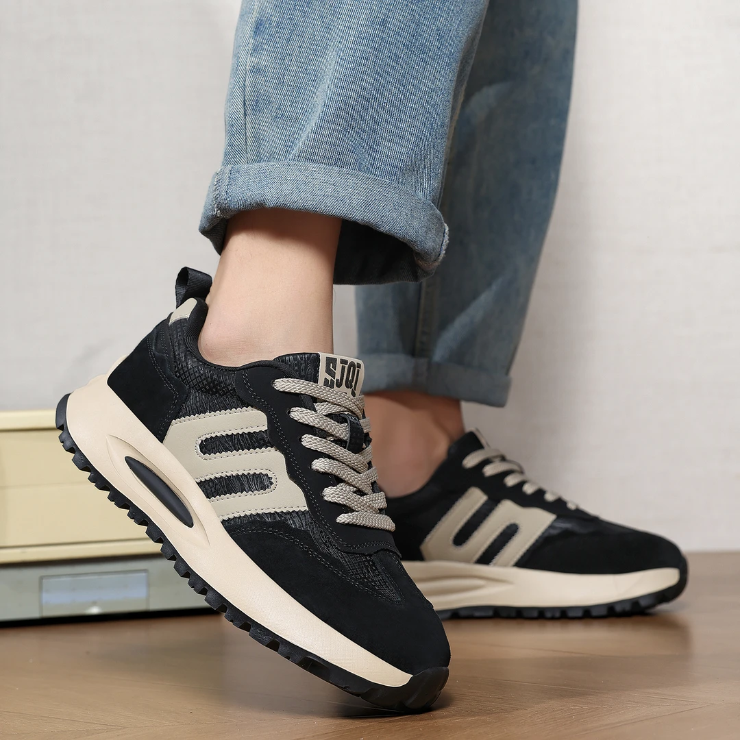 【爆款推荐】 男士新款 阿甘鞋 皮面 网面 软底  轻便  防滑 耐磨