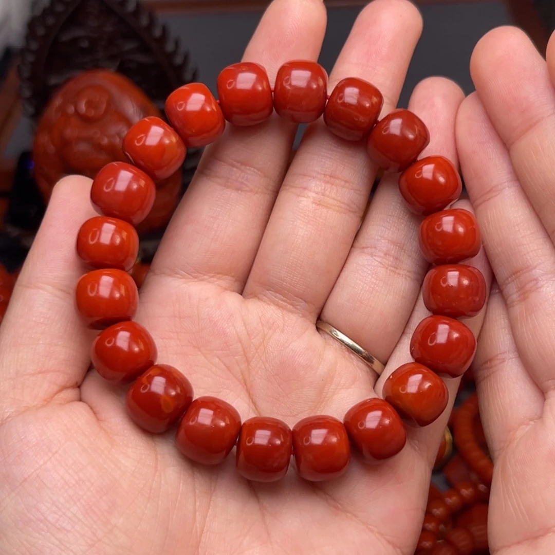 南红玛瑙配饰卡12尺寸未镶嵌