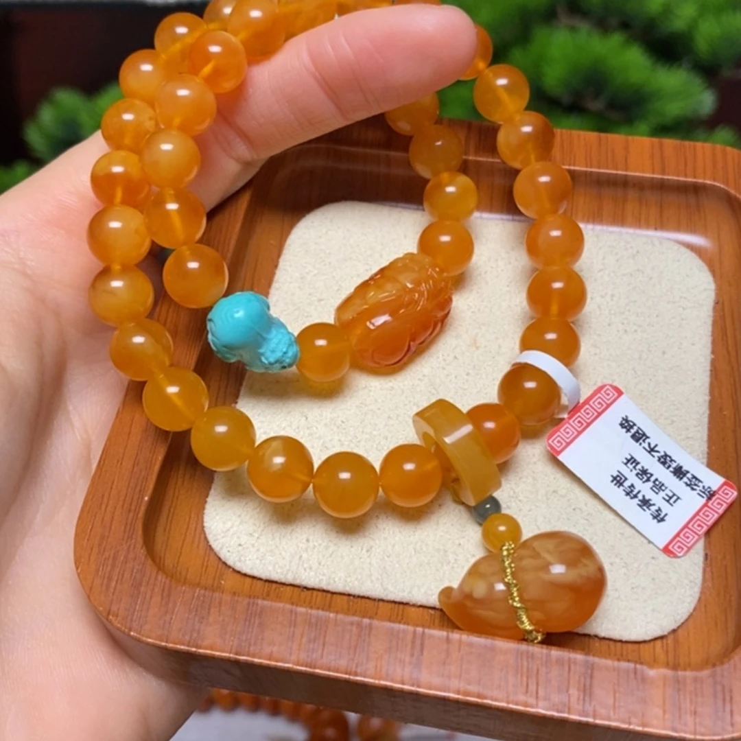 【闪购商品】手链蜜蜡未镶嵌手串