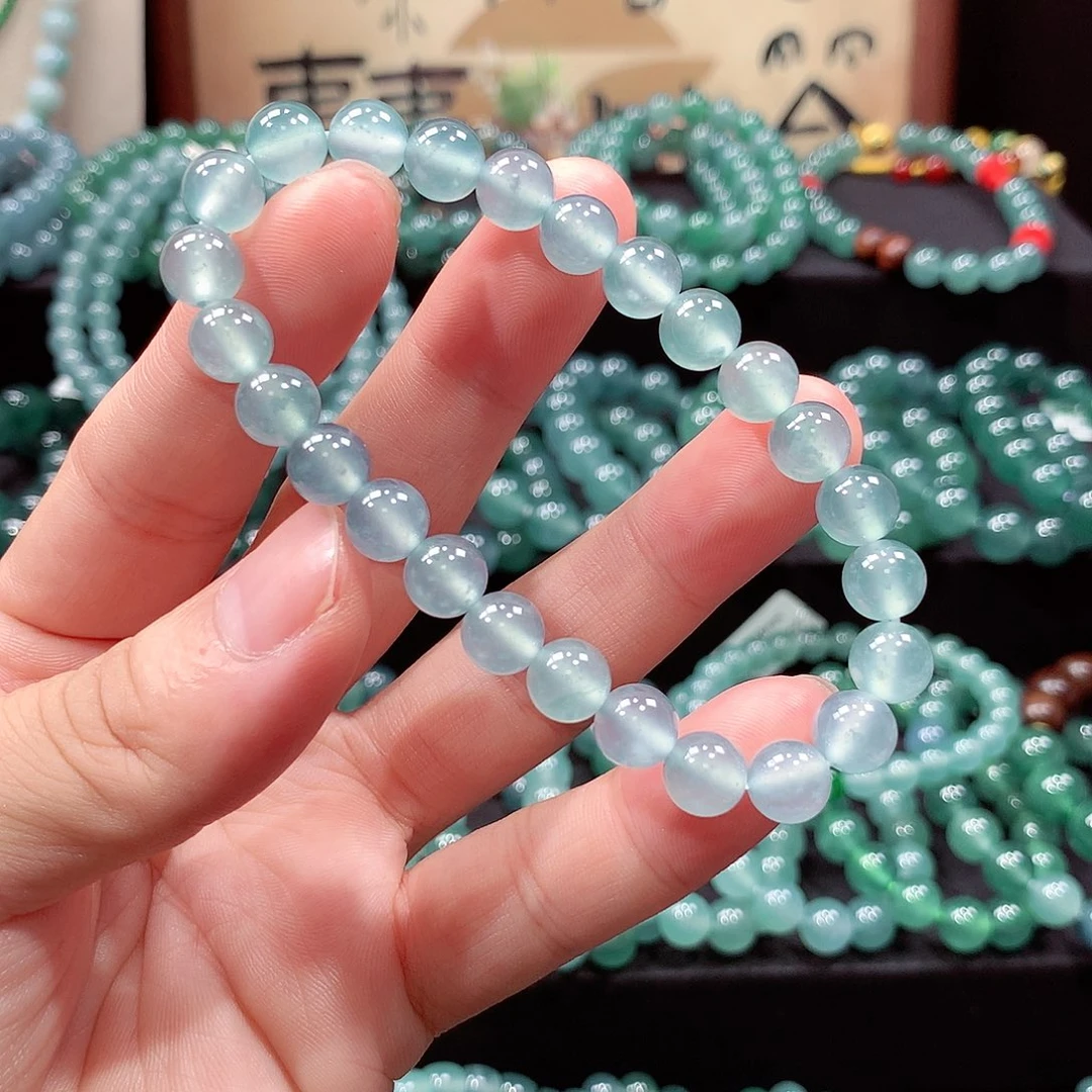 未镶嵌手链翡翠卡8