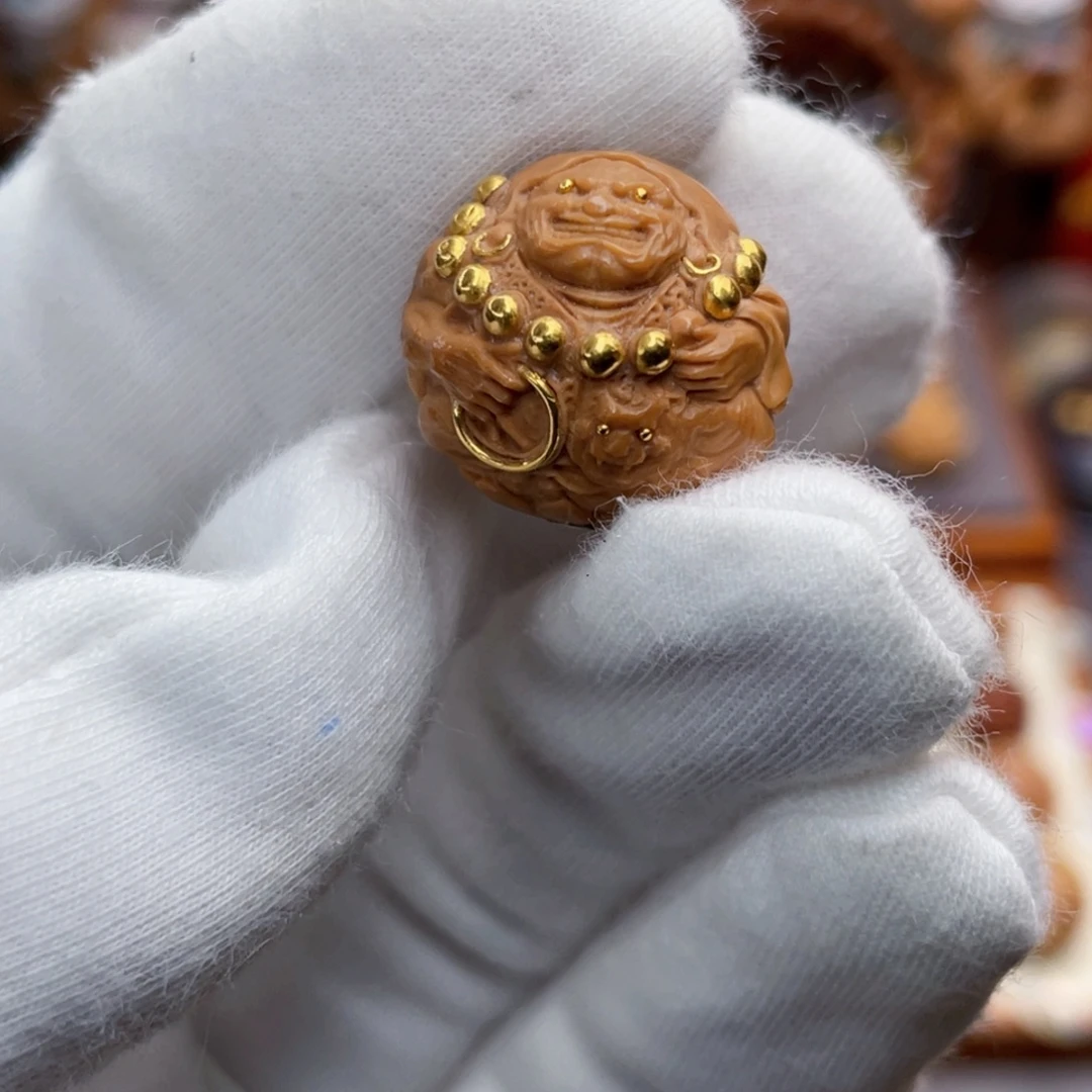 吊坠猴头核桃伏虎罗汉