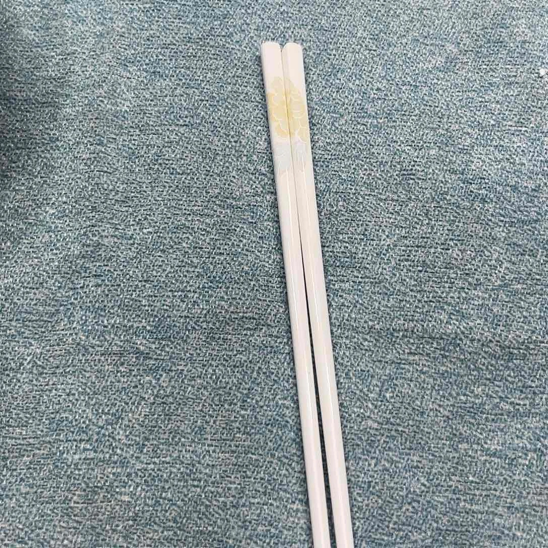 瓷片清雅百搭筷子十双