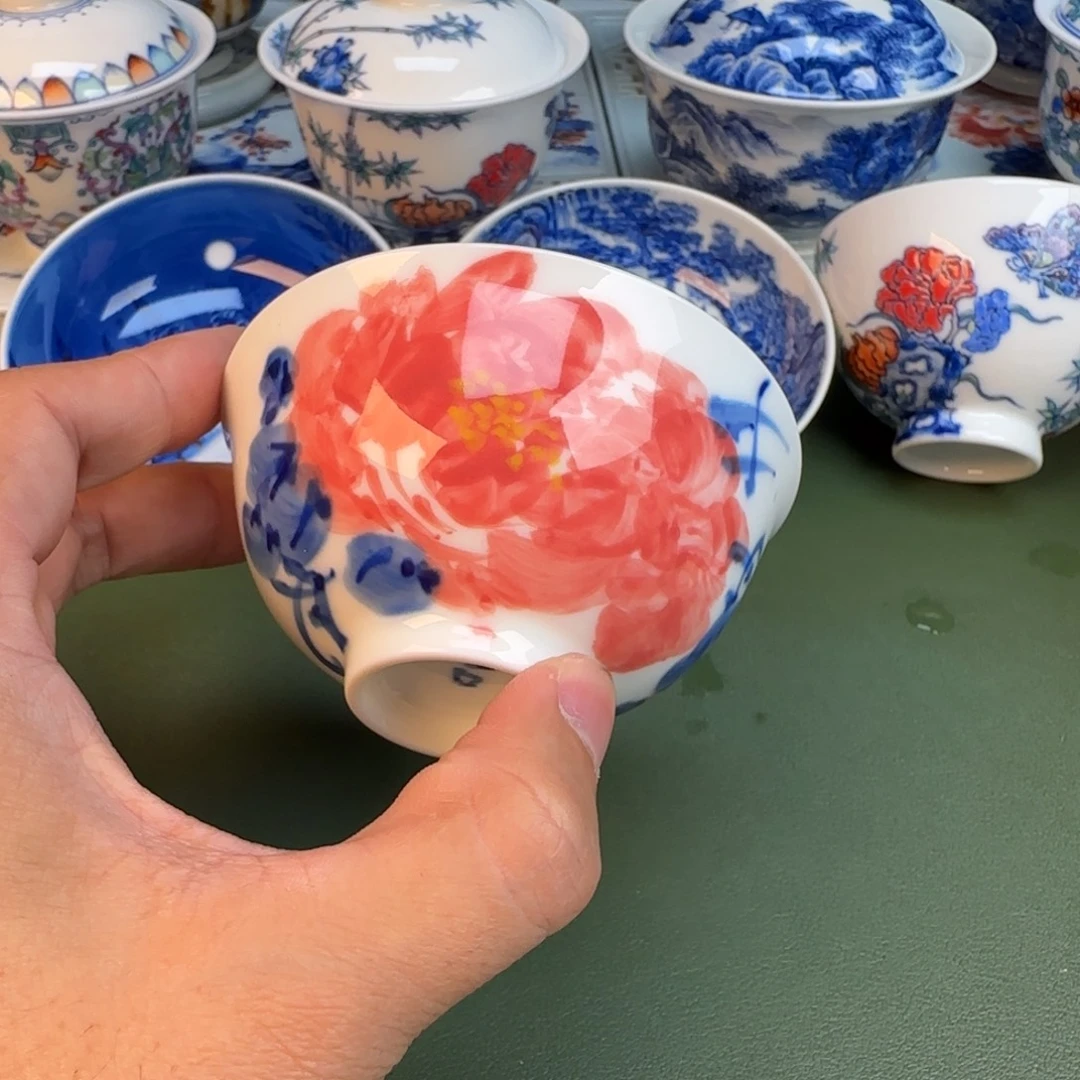 陶纯手工纯手绘茶具311