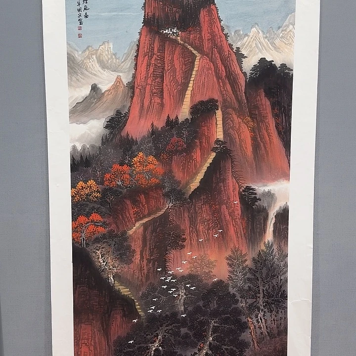 国画国画莫国宾老师精品