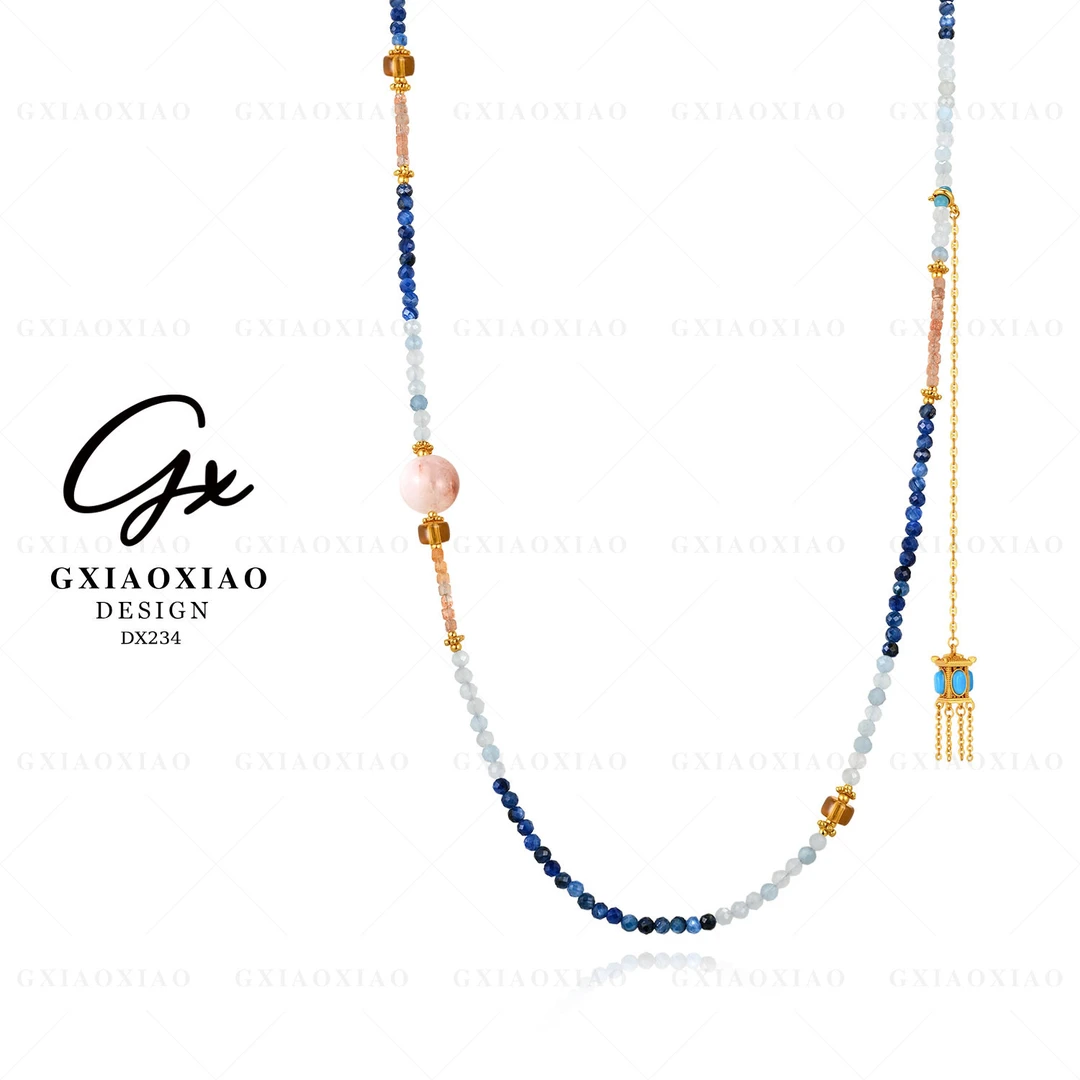 铜合金仿珍珠项链 GXX 【特维拉】复古气质时尚百搭项链 DX234