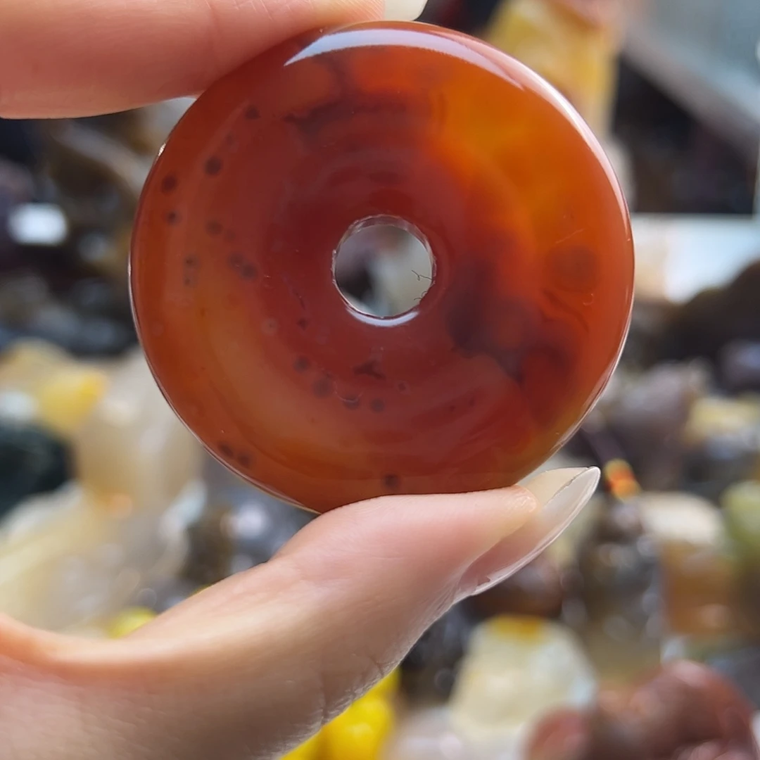 玛瑙/玉髓未镶嵌吊坠(不含链)