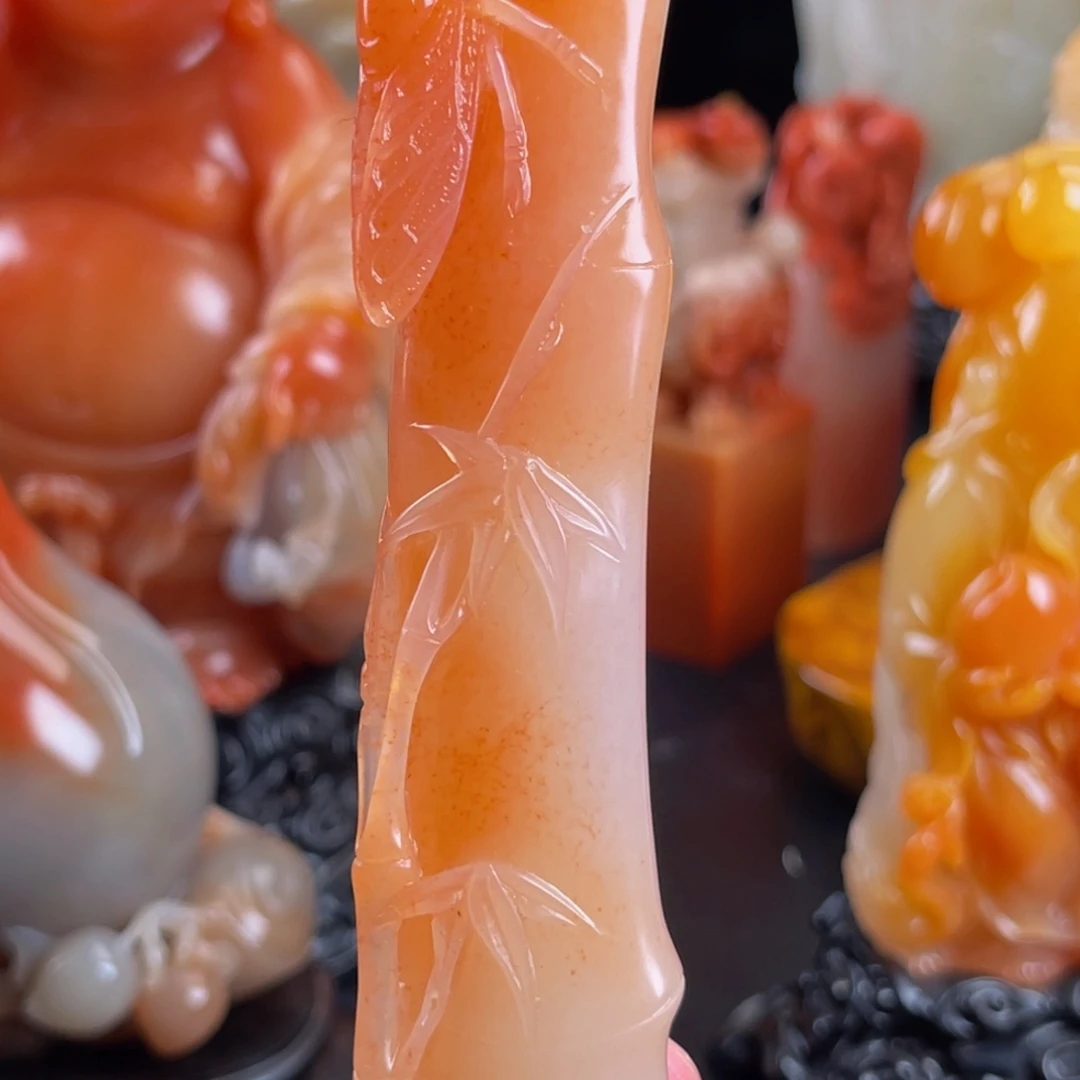 ****晨寿山石寿山石雕刻艺术