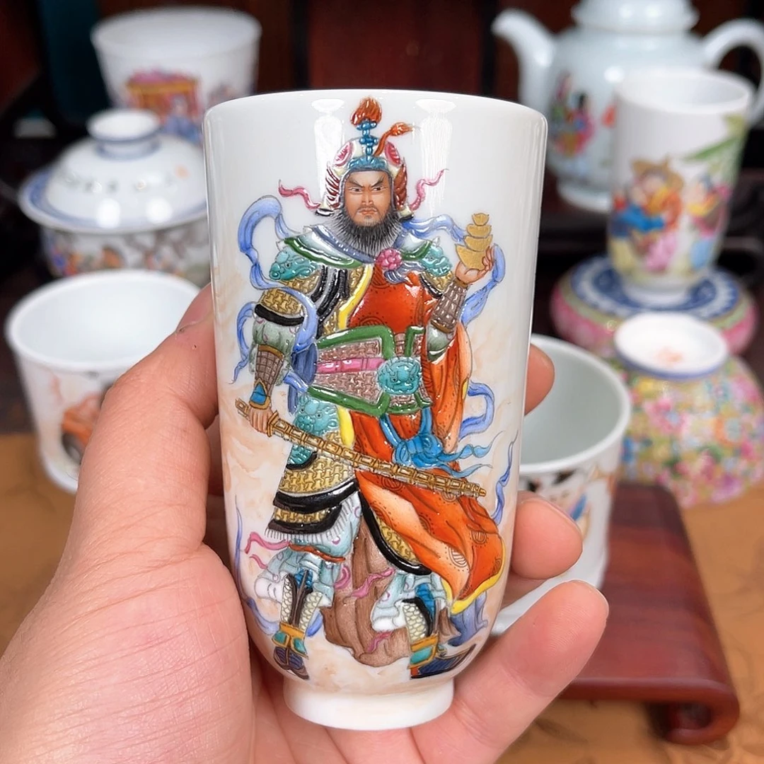 杯光*哥景德镇瓷器全手工制作