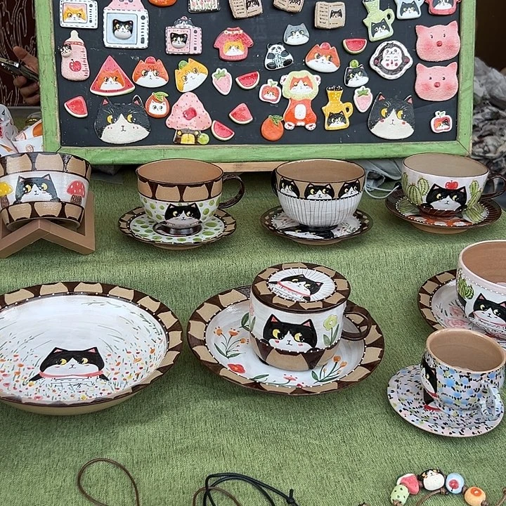 摆件景德镇陶瓷摆件猪猪猪07