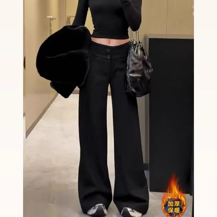 【自留了】加绒加厚 显瘦休闲裤女
