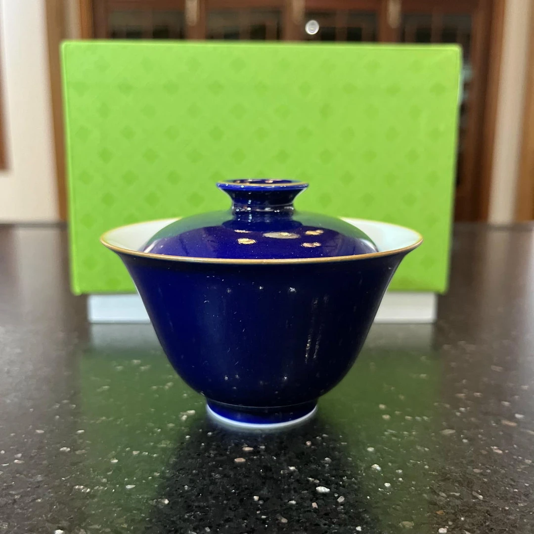 【茶具】宝石蓝茶具