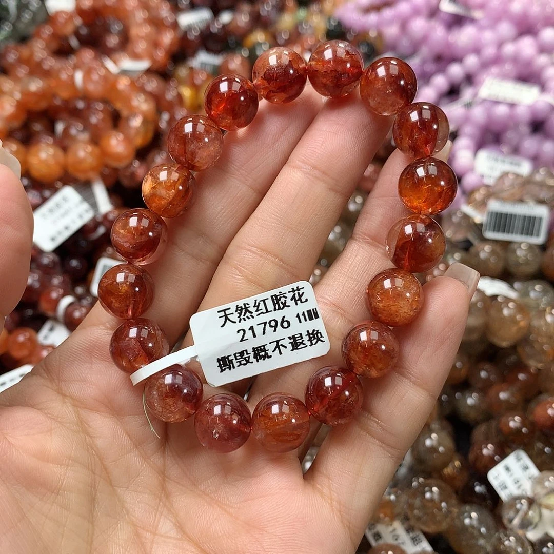 水晶手链未镶嵌，