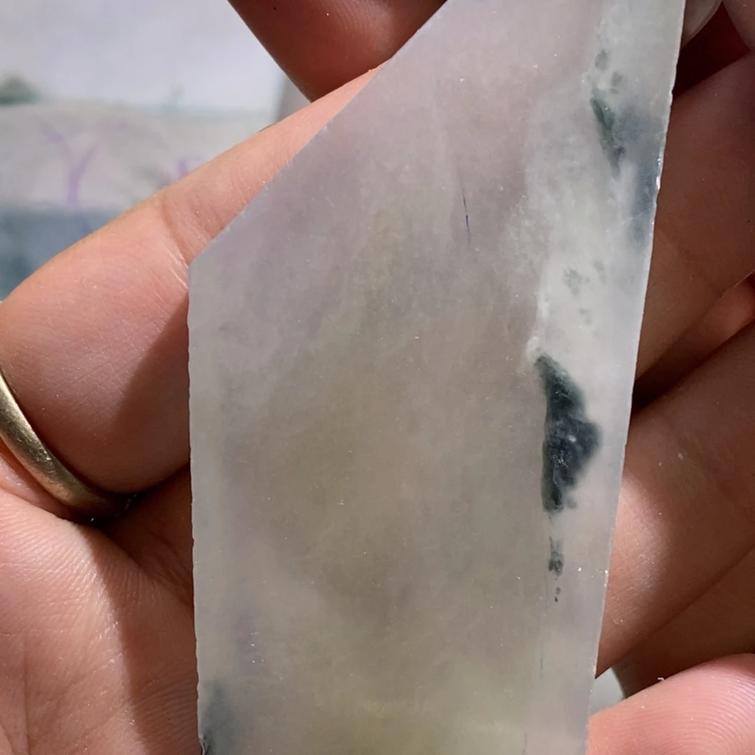 翡翠挂件未镶嵌醉****.