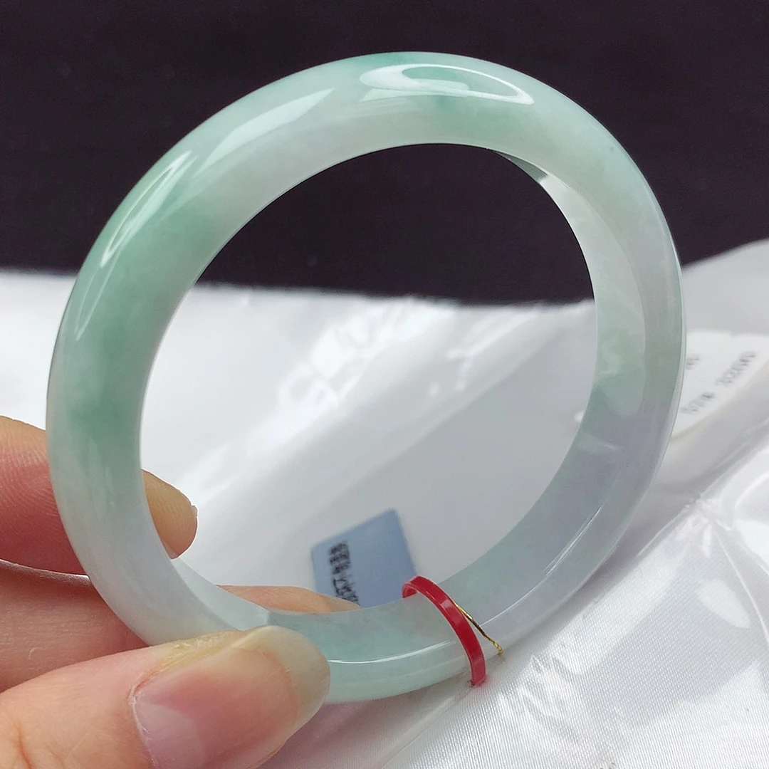 翡翠手镯未镶嵌57圈346