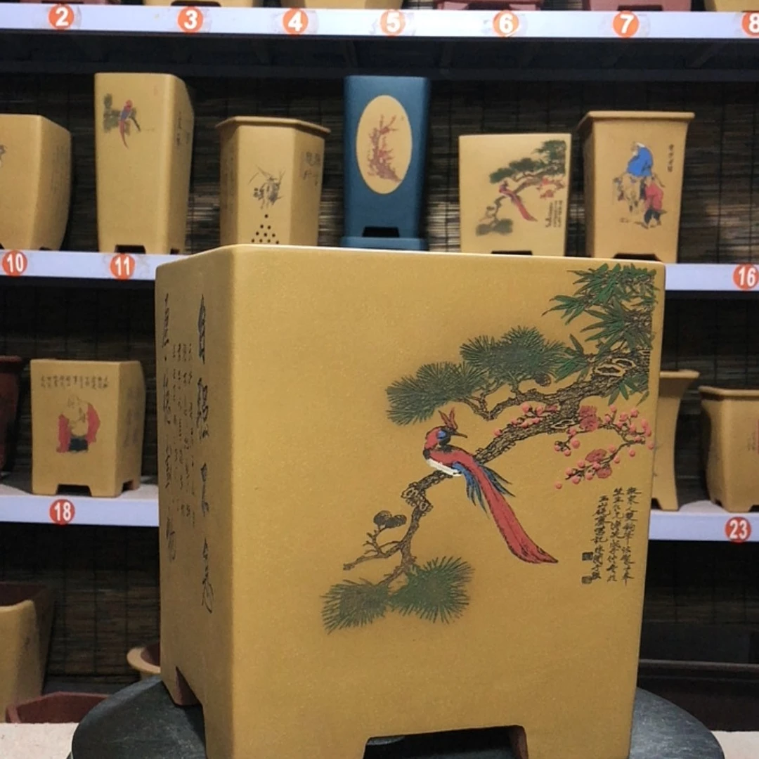 【闪购商品】紫砂花盆用****7手工制作