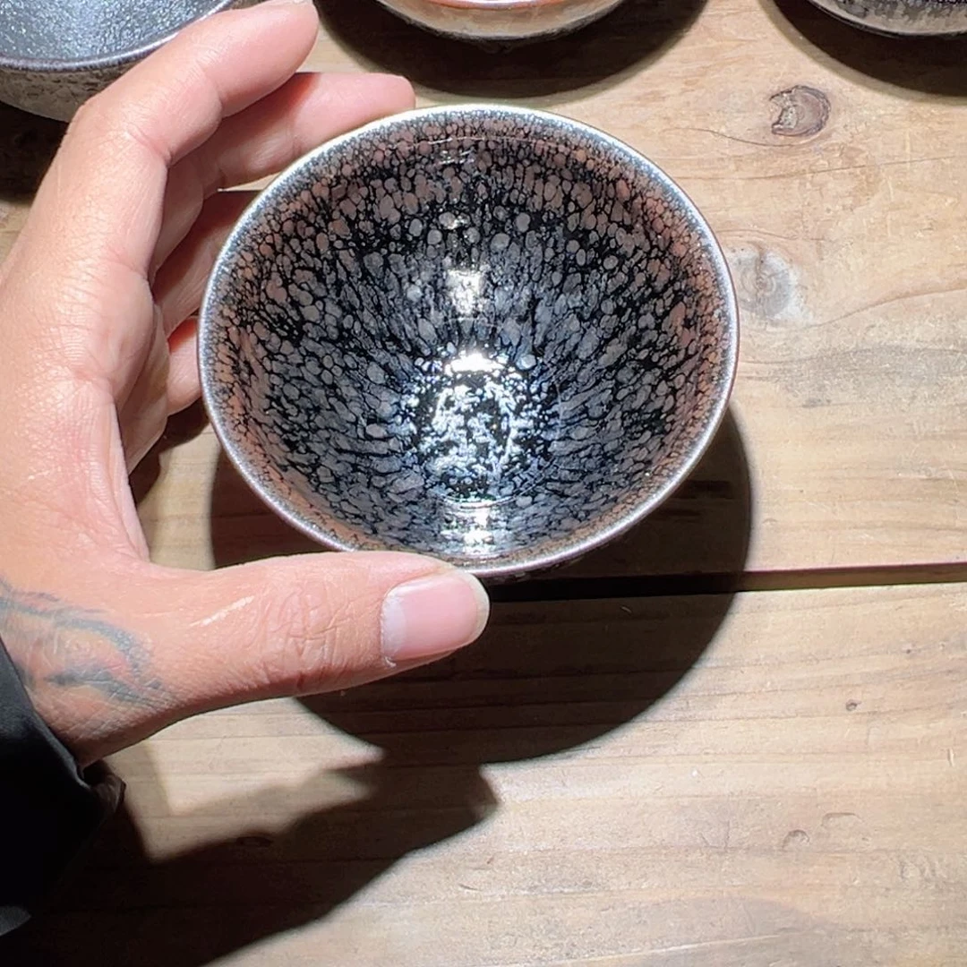 茶盏老木头柴烧建盏精选18