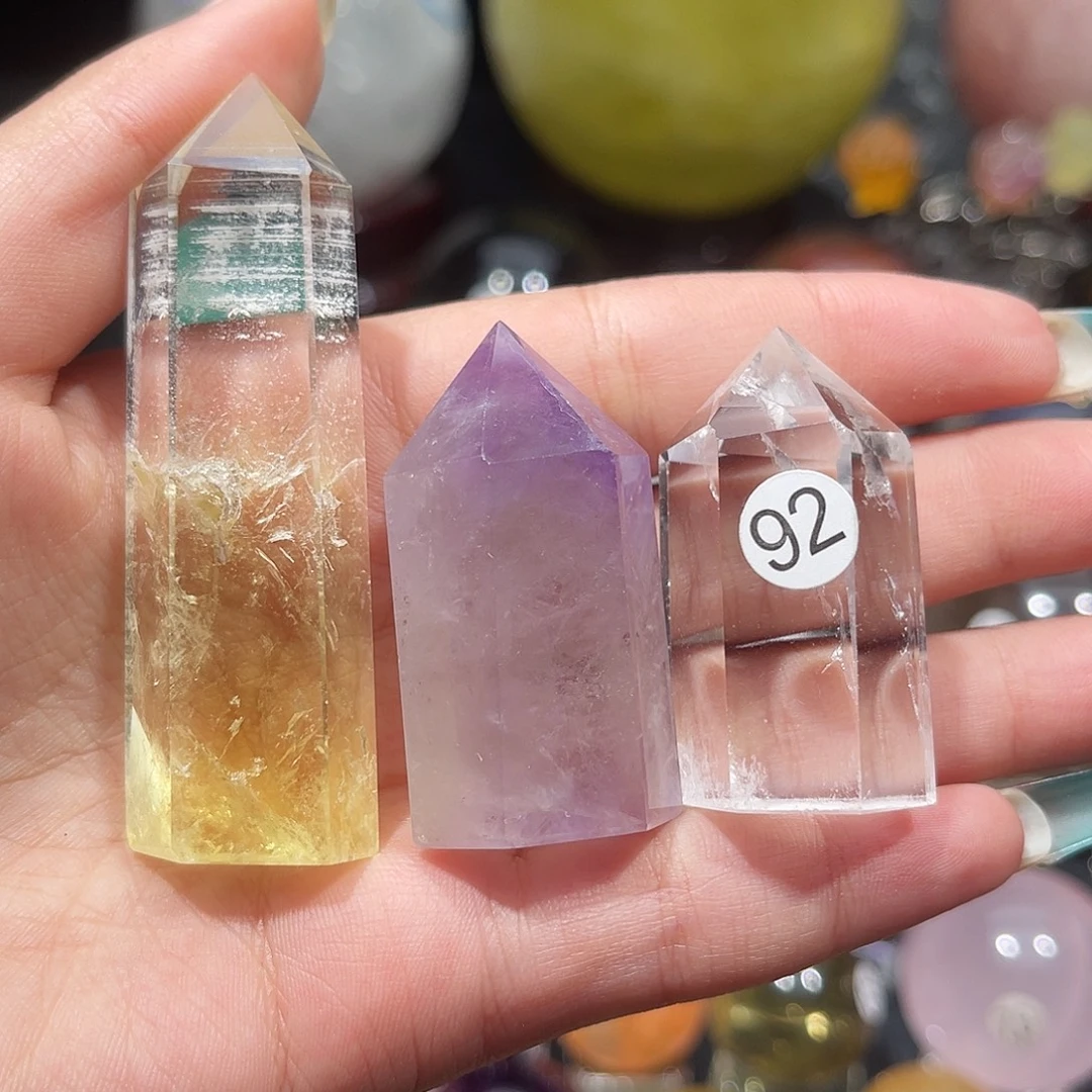 珠宝半成品水晶未镶嵌微瑕