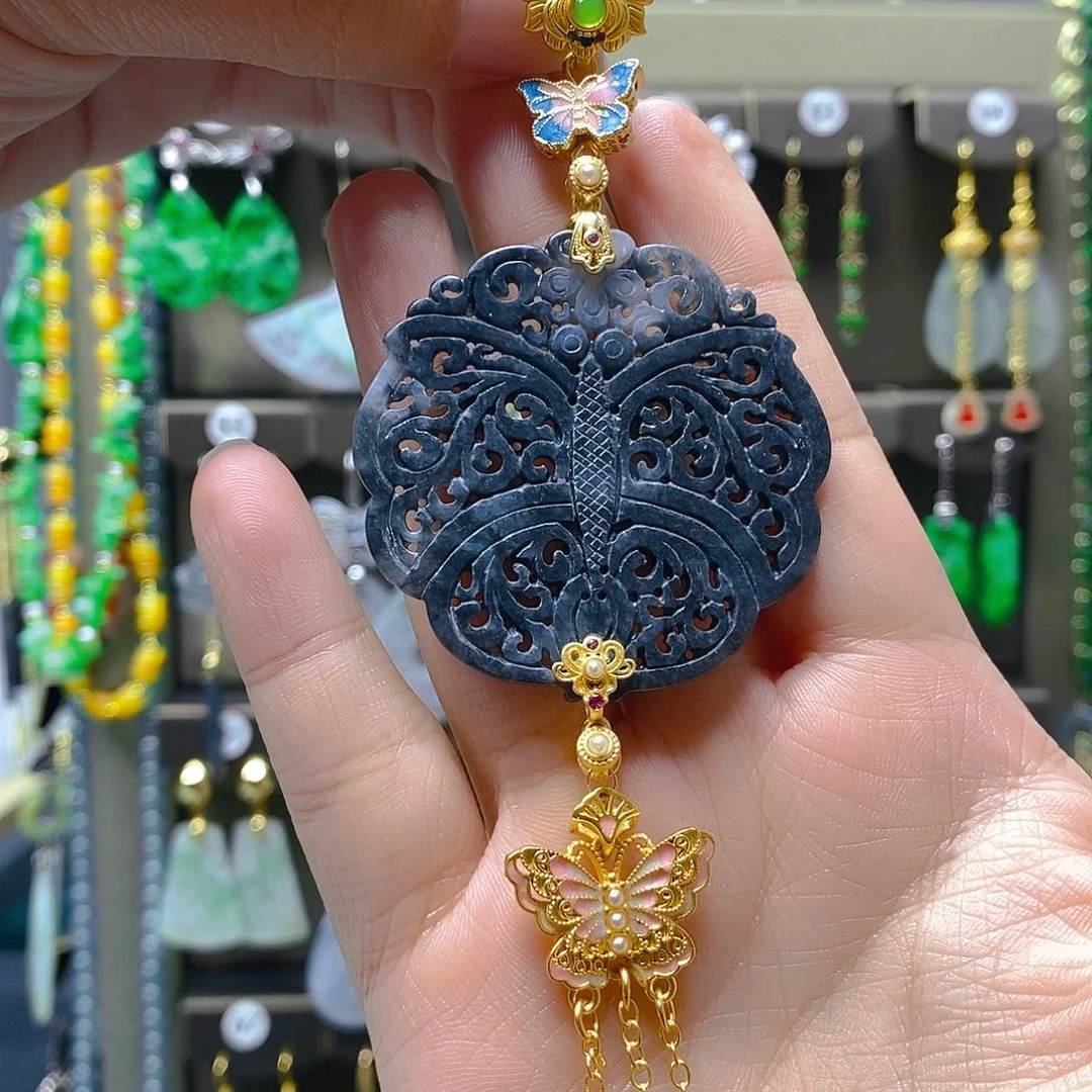 未镶嵌翡翠耳饰翡翠