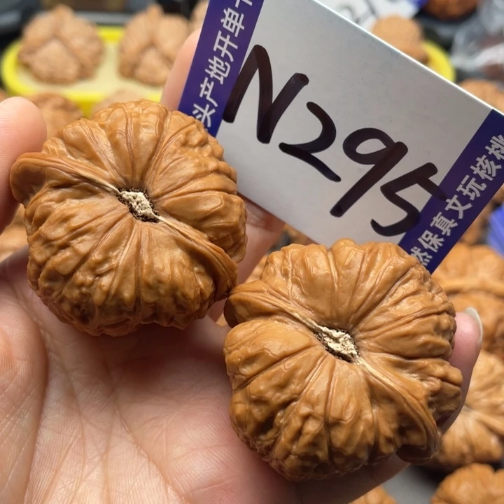文玩核桃把件南瓜45尺