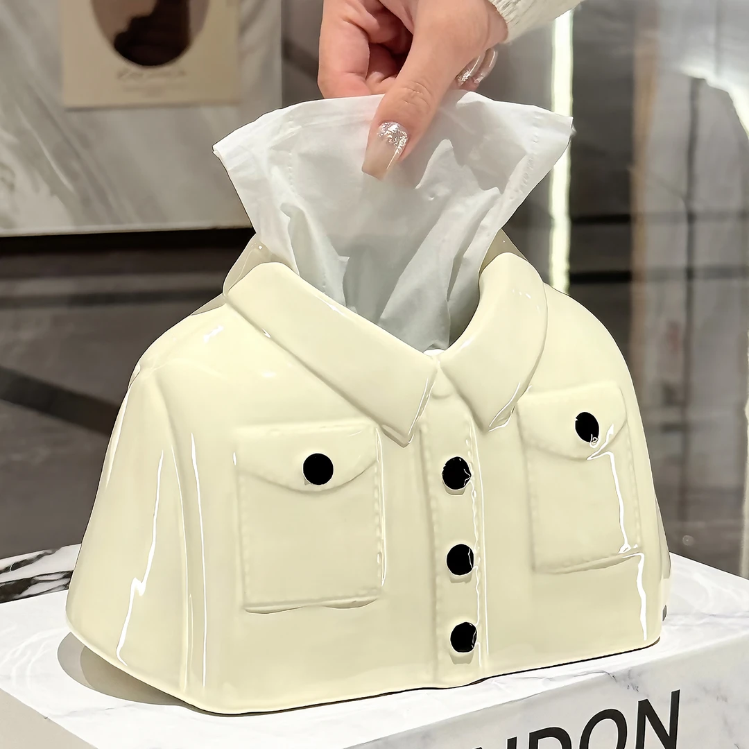 BSD纸巾盒客厅高档轻奢创意抽纸盒家用玄关茶几摆件餐巾纸抽盒