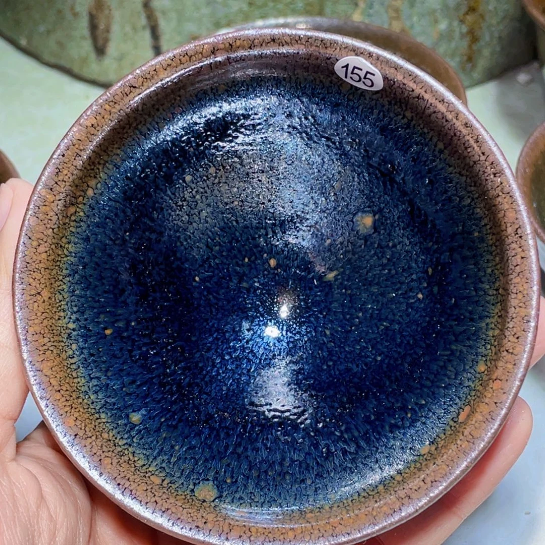 茶盏龙窑柴烧建盏155