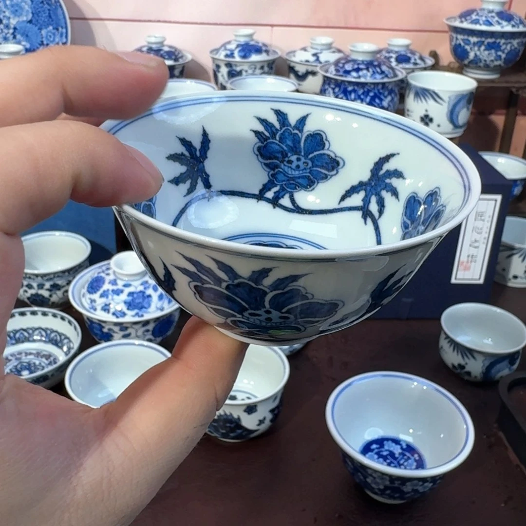 杯子纯手工手绘瓷瓷20