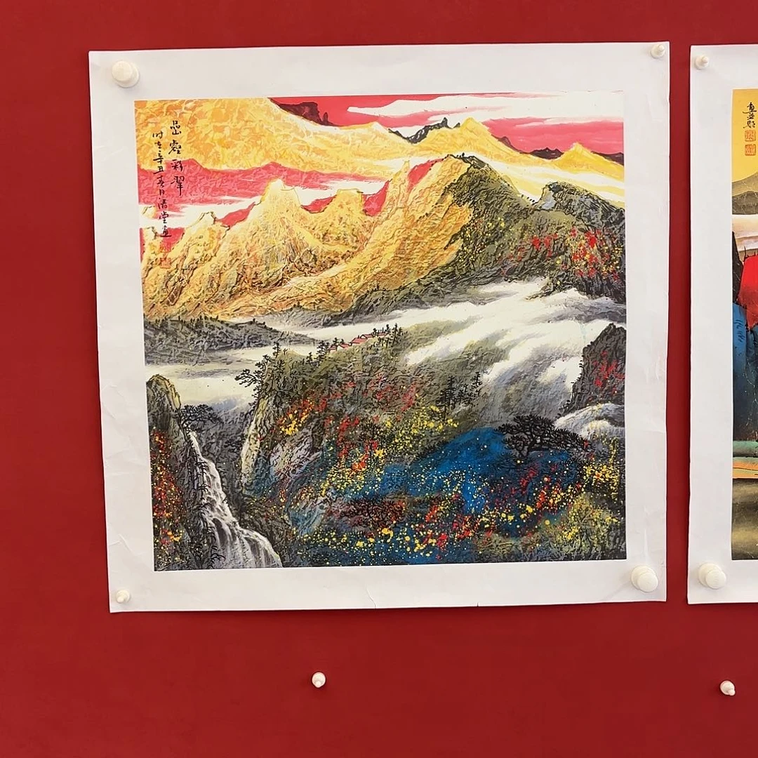 可***舅横款精品书画作品