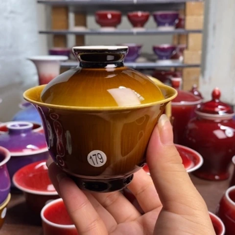 【闪购商品】叶*景德镇名陶坊原矿郎红