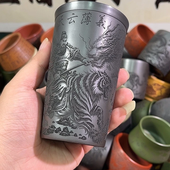 茶杯紫砂全手工紫砂主人杯
