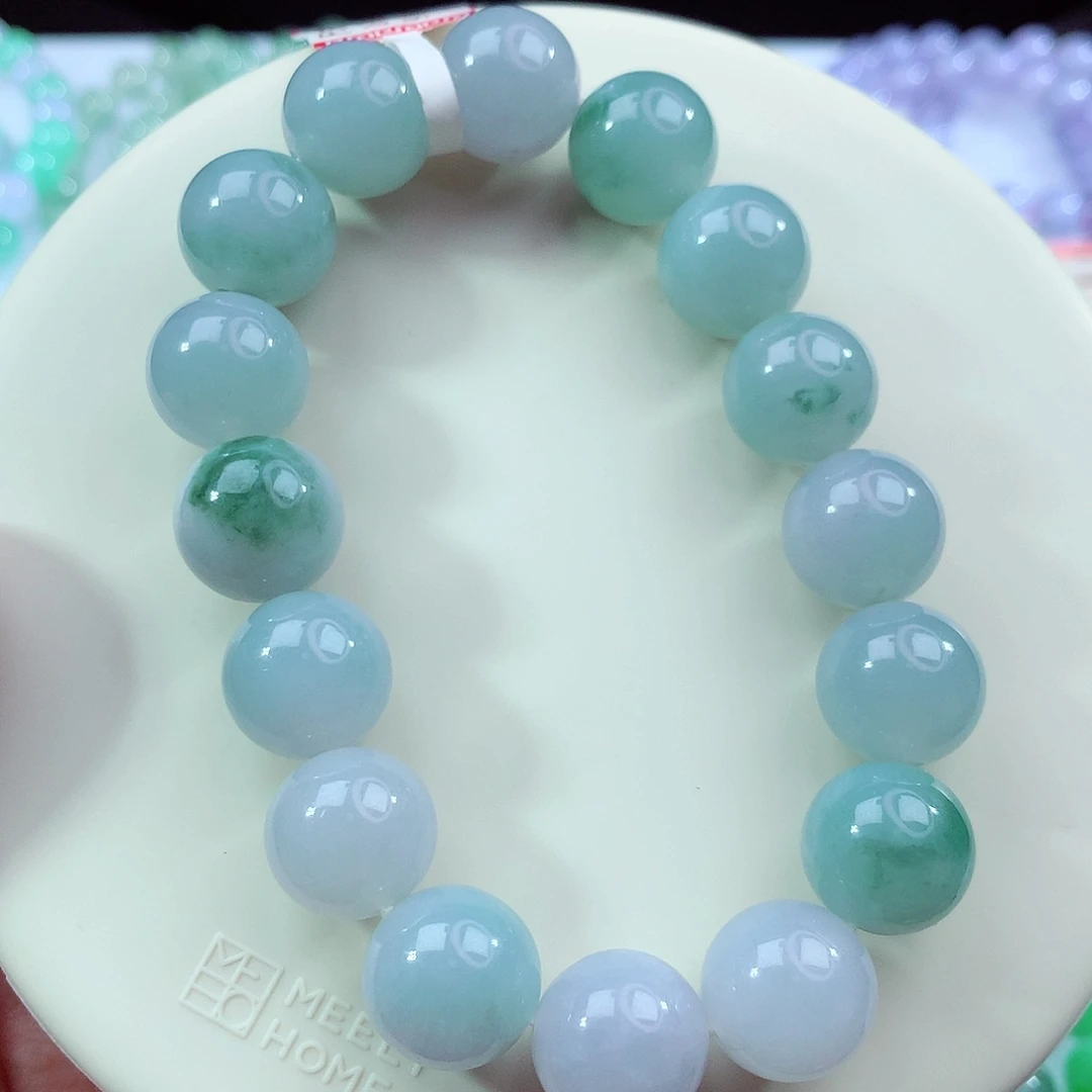 翡翠未镶嵌手链卡13