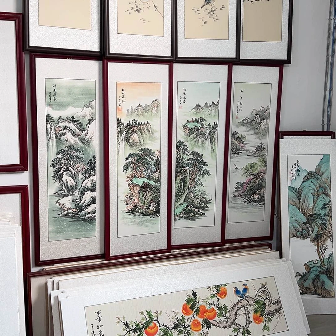秉***轩国画手绘保证假一罚万