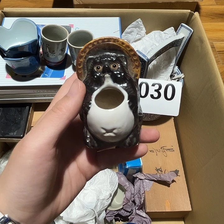 瓷片呀工艺品摆件瓷器摆件正能量
