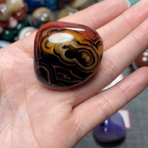 玛瑙/玉髓珠宝奇石未镶嵌冬*语