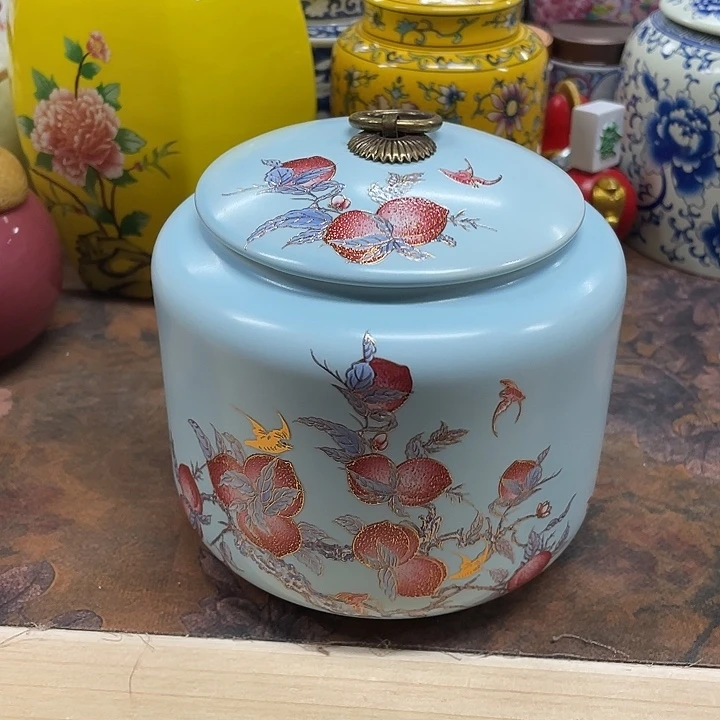 陶瓷罐茶叶罐密封罐储物罐