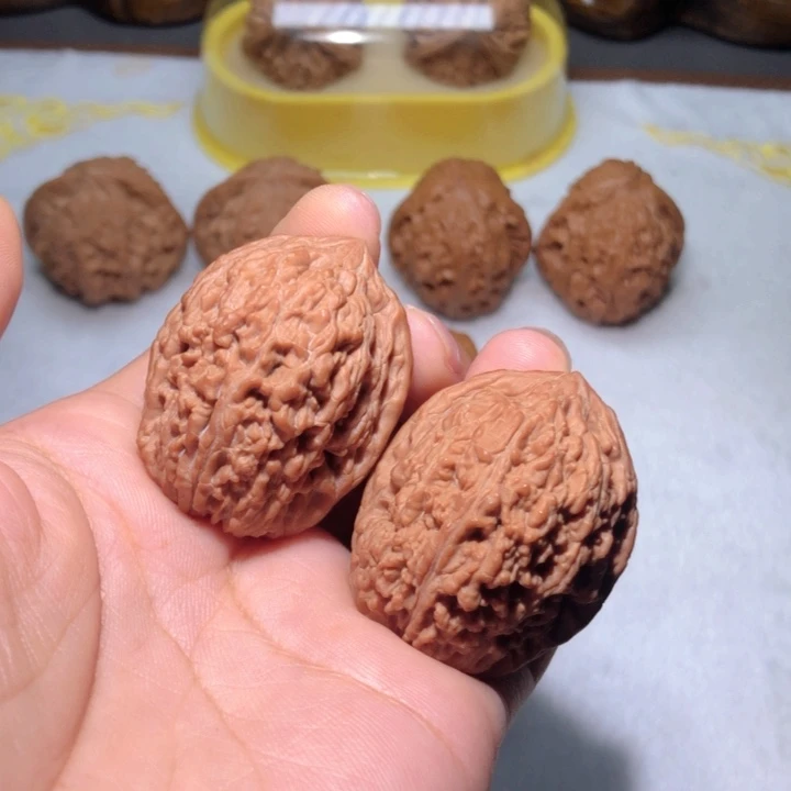 把件文玩核桃33大蒜头