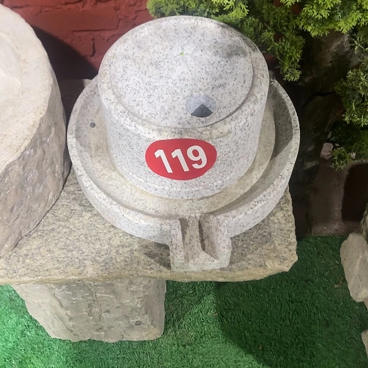 石头石磨直径30厘米包邮送货