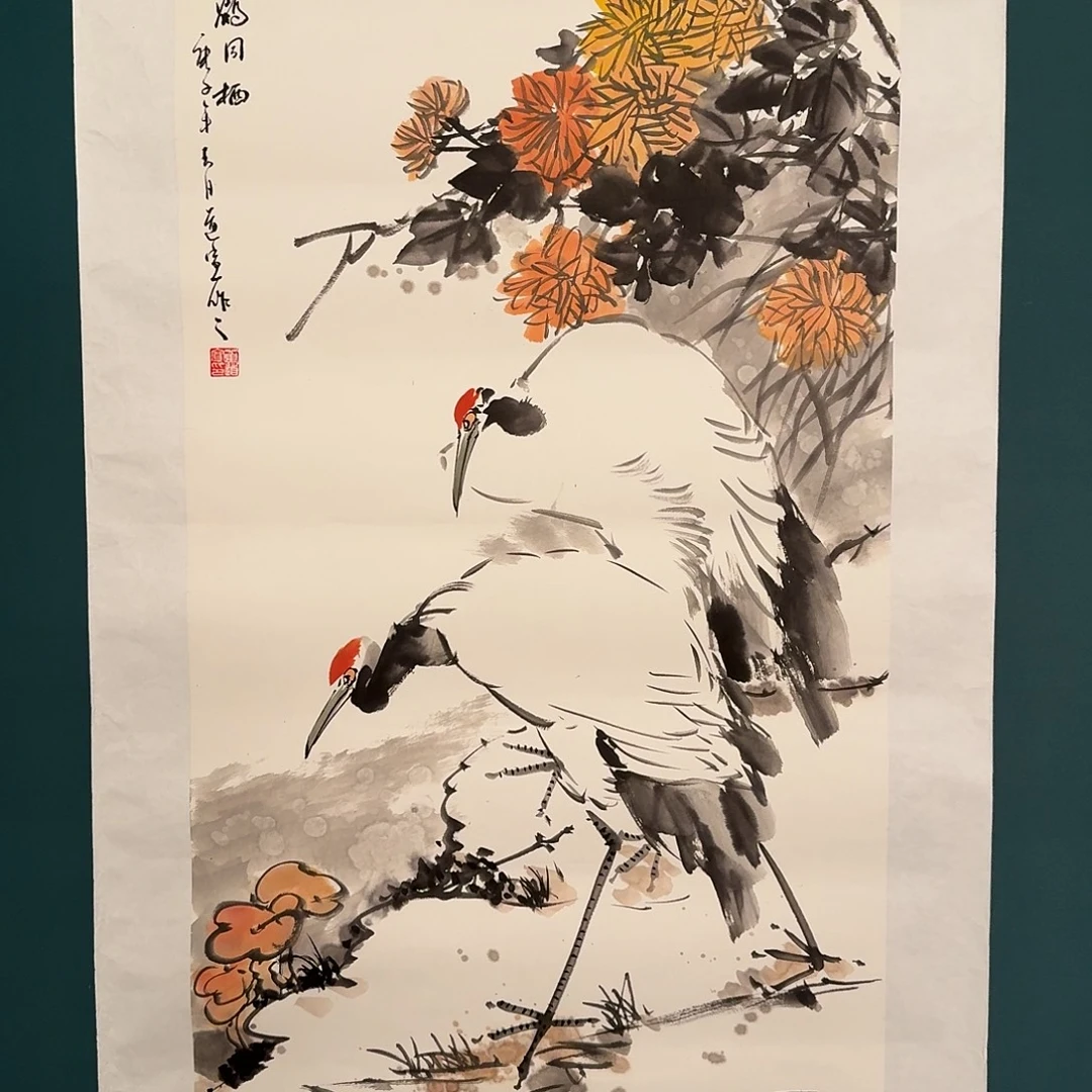 国画董老师的作品