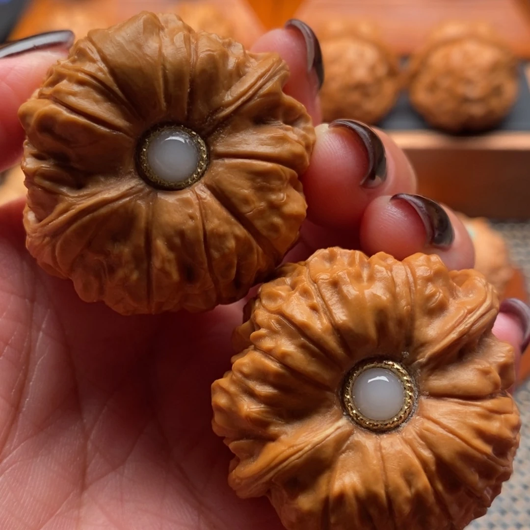 把件文玩核桃42尺南瓜墩