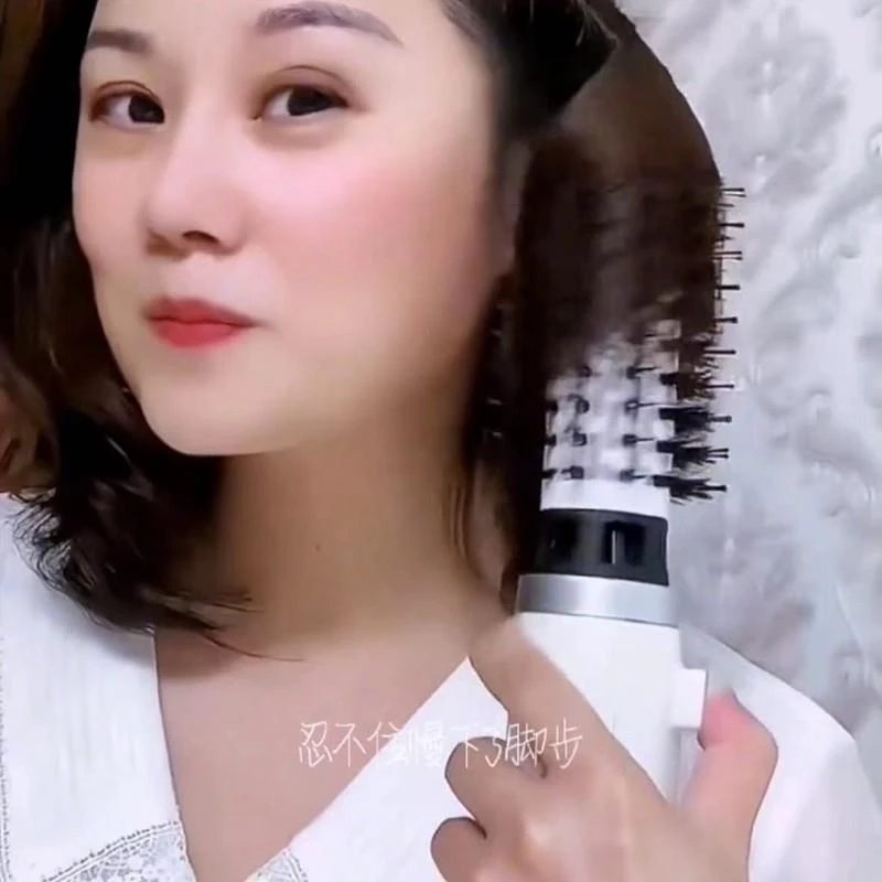 高端韩式吹风梳吹梳一体吹风机梳子卷发棒二合一直发梳造型