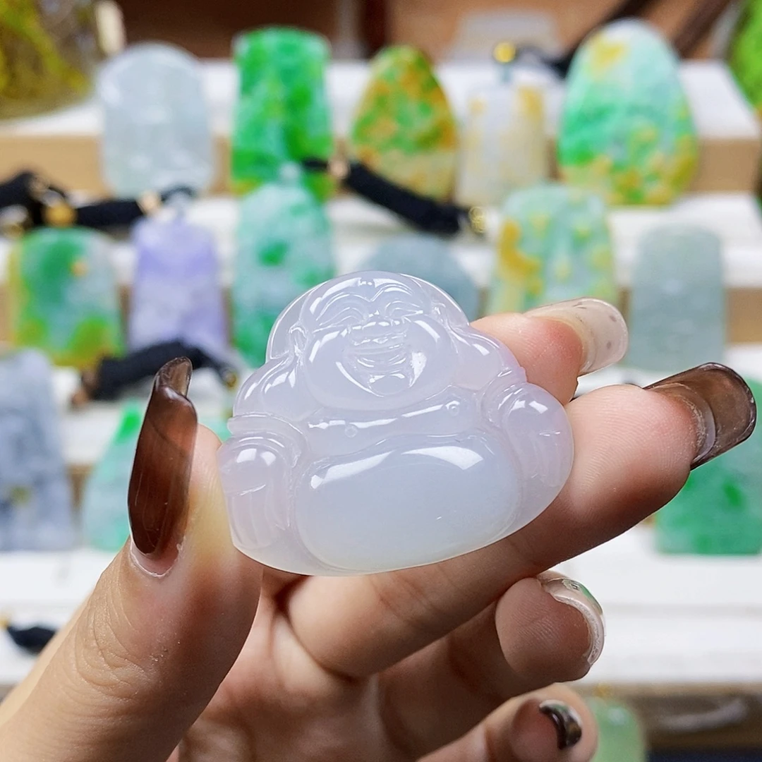 木***、定制翡翠未镶嵌天然翡翠A货