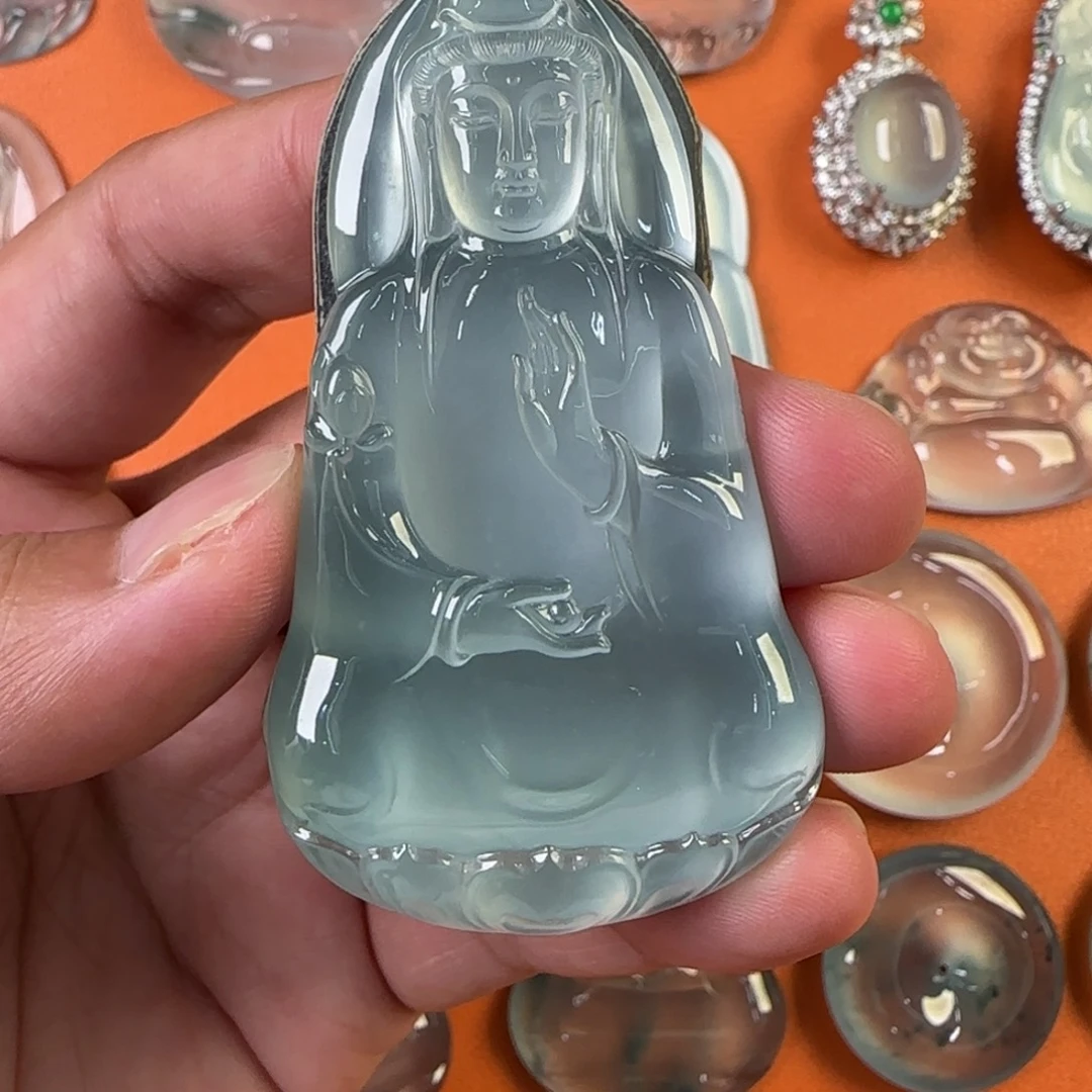 定制翡翠未镶嵌天然
