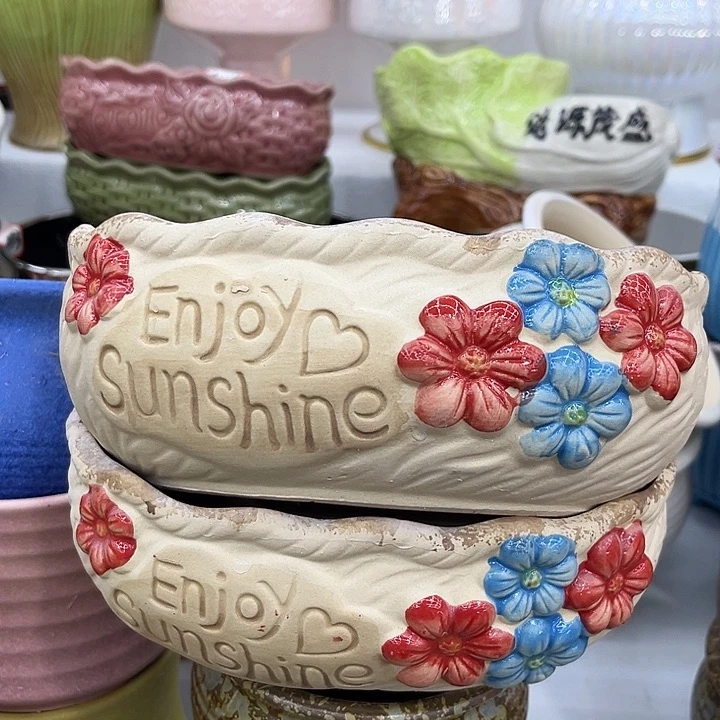 多肉植物花盆厂家批发