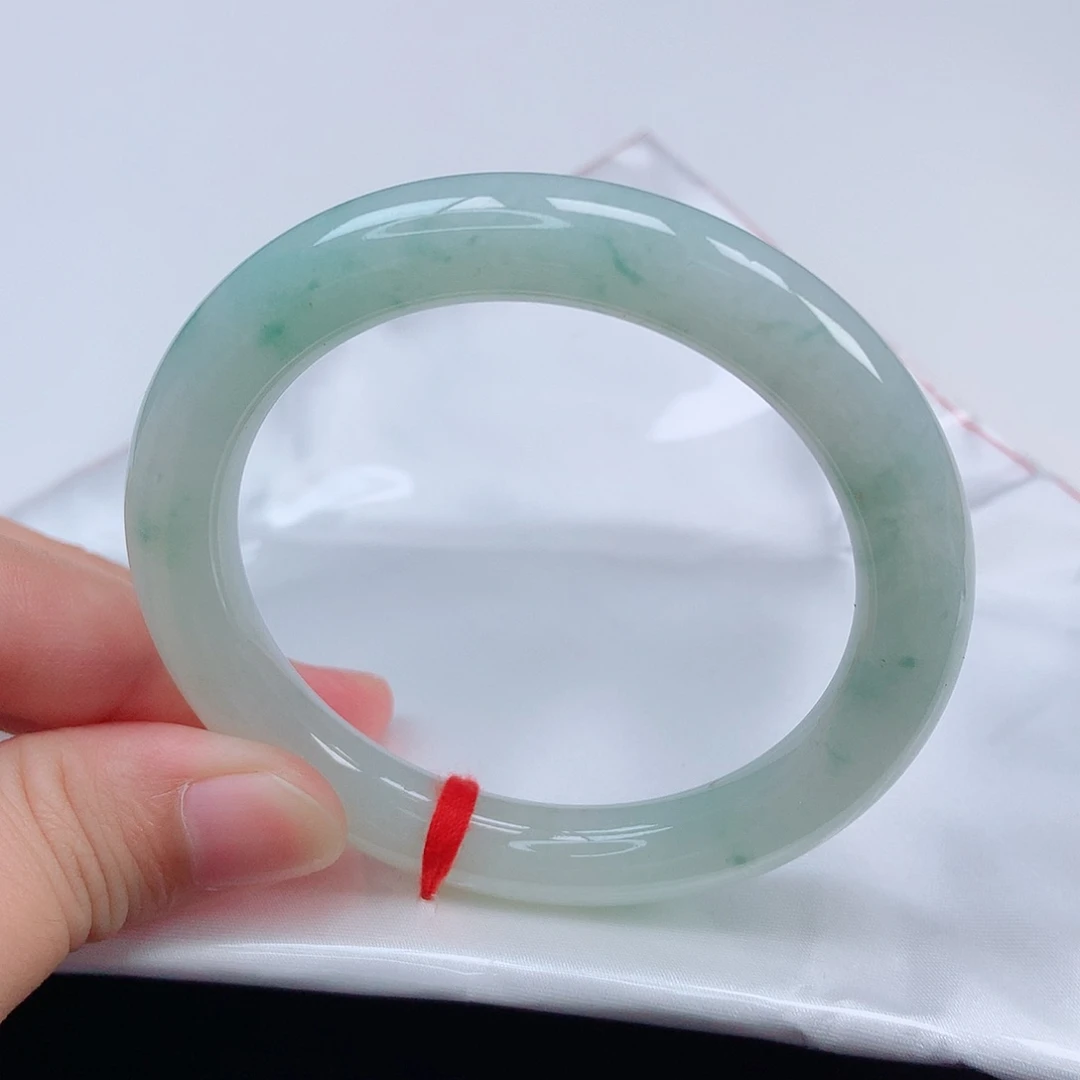 未镶嵌手镯翡翠54圆条