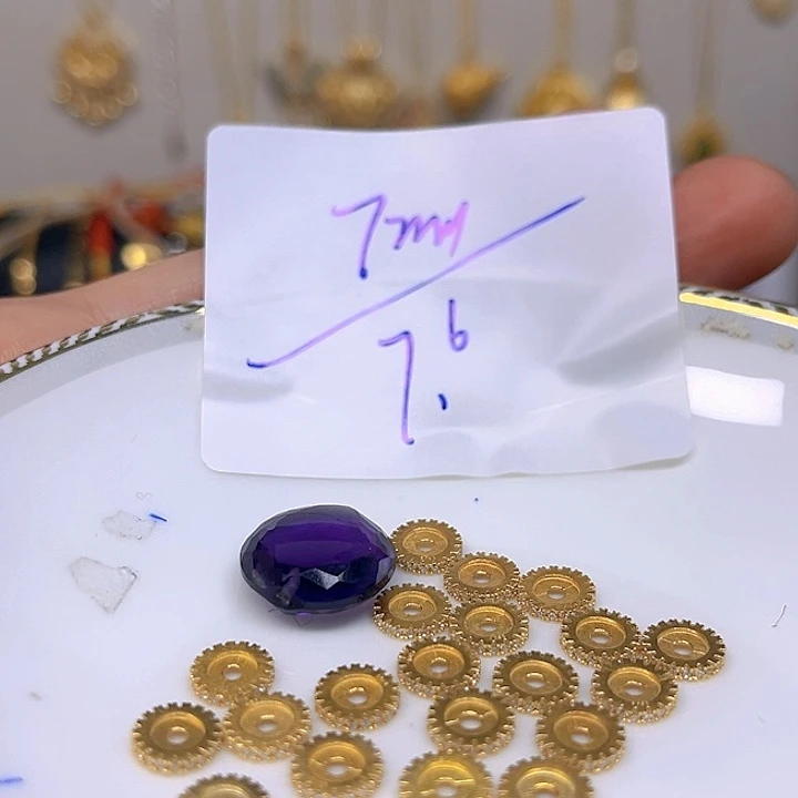 紫晶颈饰银S925镶嵌紫晶925镶嵌10