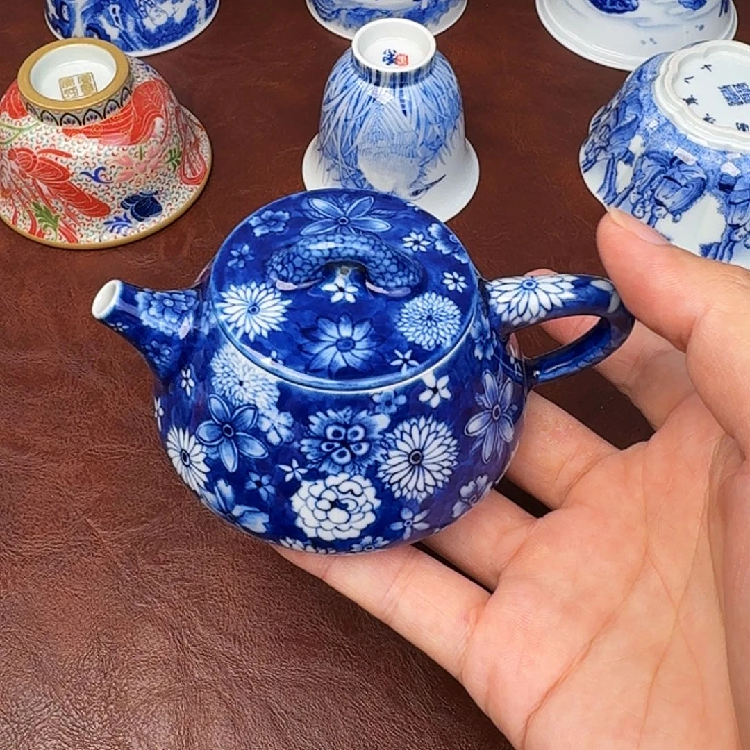 现代景德镇全手工全手绘陶瓷