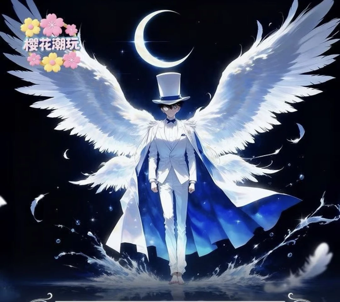 【2出1半箱多】樱花潮玩第二弹 「名侦探柯南·A6全亚克力色纸」（代拆）