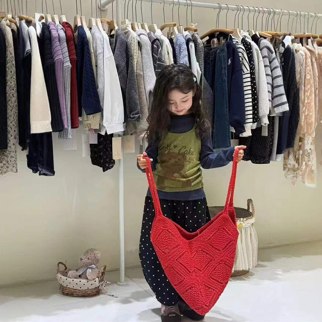 女童秋装套装2025秋季新款韩版童装上衣两件套小猫装饰波点萝卜裤