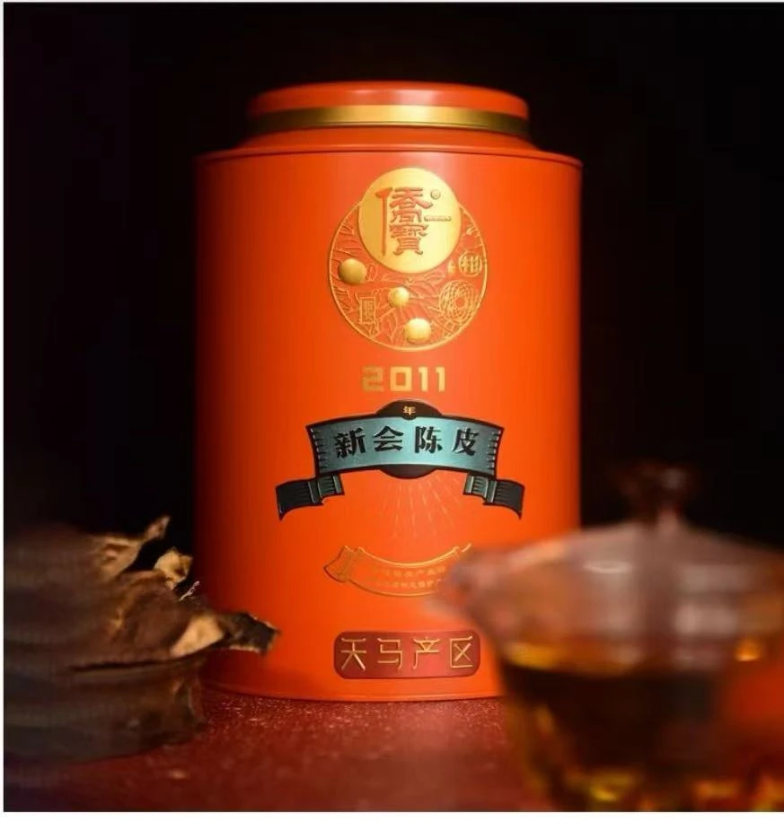 侨宝陈皮 2011天马核心产区十四年120克/罐干仓年份正品新会陈皮